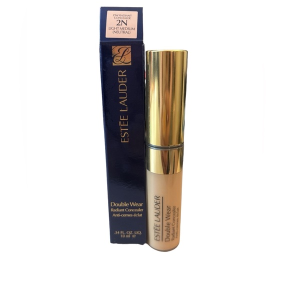 NIB ESTEE LAUDER DOUBLE WEAR RADIANT CONCEALER - SHADE 2N LIGHT MEDIUM (NEURAL) - Picture 3 of 3